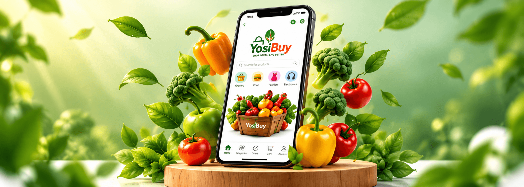 Shop Anytime, Anywhere with YosiBuy App